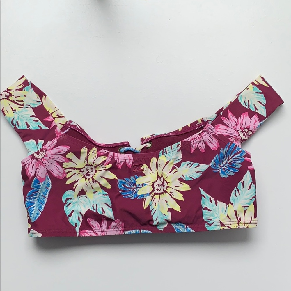NEW Billabong off the shoulder bikini top - Picture 3 of 5